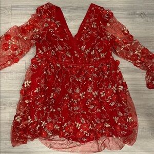 ARULA Bold Scarlet Apparel